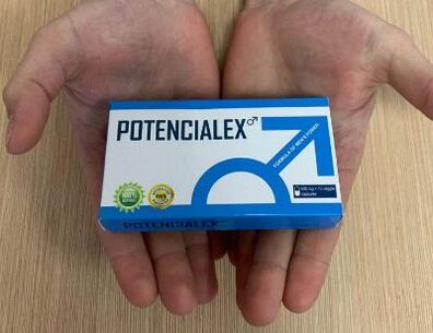 Photo of packaging Potencialex, experience of using capsules