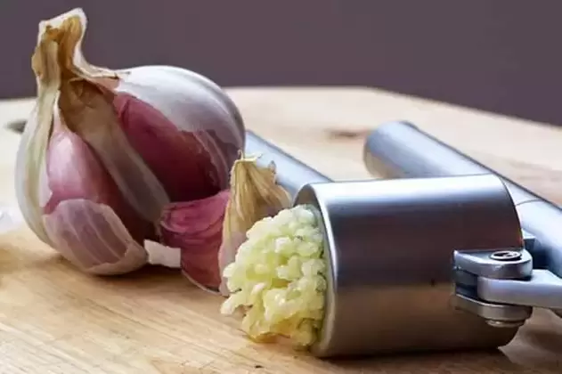 Garlic is used to prepare potent infusions
